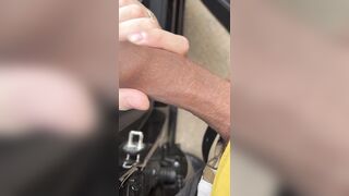 Straight curios touch my dick while I was cruising in the car - 3 image