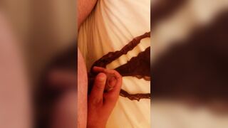 Cumming in my sissies panties in hotel room - 2 image