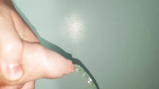 Sexy Pissing With Thick Uncut Foreskin - 2 image