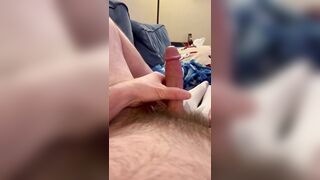 Hairy Dad Bod: Another Quick JO With Cum - 2 image