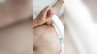 Masturbating in a diaper - 8 image