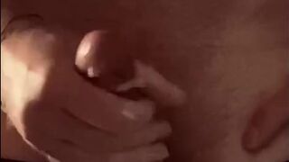 Moan and massive cum shooter POV - 1 image