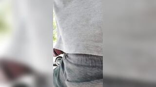 Walking down the street in summer, how hot! 1