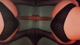 French crossdresser anal training