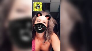 Night entertainment in my snapchat