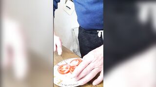 Toast & CUM (jerking on food)