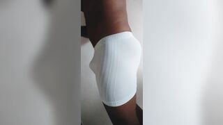 WATCH UNTIL THE END, SEE HOW I WAS TODAY TO THE ACADEMY, I CREATED A LOT OF ATTENTION THAT WHITE PANTY THAT YOU LOVE