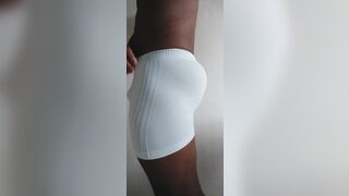 WATCH UNTIL THE END, SEE HOW I WAS TODAY TO THE ACADEMY, I CREATED A LOT OF ATTENTION THAT WHITE PANTY THAT YOU LOVE