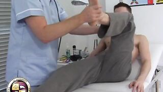 British twink has his first anal exam from the doctor - 3 image