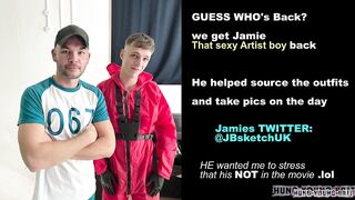 Mask slips off half way though CUMMING inside Fearless Boy-Next-door - 2 image