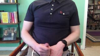 Shooting a lot of cum