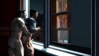Chris Redfield x Piers Nivans Gay Animation - 10 image