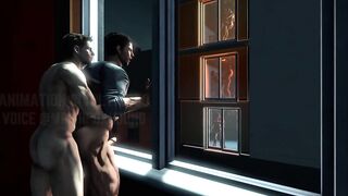 Chris Redfield x Piers Nivans Gay Animation - 2 image