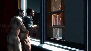 Chris Redfield x Piers Nivans Gay Animation - 7 image