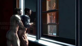 Chris Redfield x Piers Nivans Gay Animation - 8 image