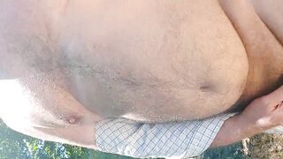 Try on haul the new summer micro underwear collection in the park 4.