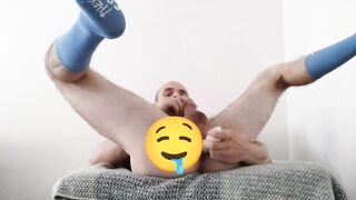 Me bottoming wtf??? Fucking my ass with cum on hole.