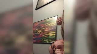 Practicing my dick sucking skills on my dildo. - 5 image