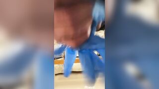 Fucked a glove at work - 10 image