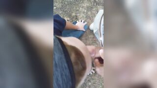 Sissy Twink Sucking Dick At River Forest Park - 5 image