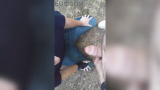 Sissy Twink Sucking Dick At River Forest Park - 9 image