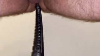 Tentacle fucking my ass really deep in several positions, with lots of moaning,dirty talk, huge cum explosion at end! - 4 image
