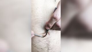 Exploring my belly button (close up) - 7 image