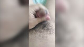 Horny Thailand guy jerking off his big dick - 2 image