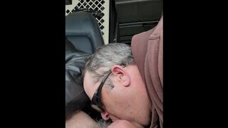 met John today. sucked John's beautiful uncut dick in my work van today. whitehall ohio. BWC - 1 image