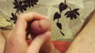 JERKING OFF MY SWEET BIG DICK AND CUMSHOT - POV SOLO MALE - 5 image