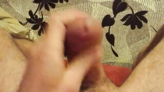 JERKING OFF MY SWEET BIG DICK AND CUMSHOT - POV SOLO MALE - 6 image