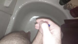 Blue Cock Ring In Shower !!! xD - 5 image
