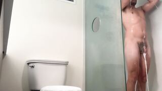 Guy Strokes One Out On The Toilet - 3 image