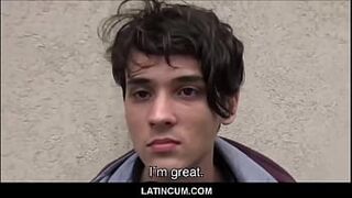 Amateur Skinny Latin Twink Boy Jael Sex With Stranger Azul For Cash POV