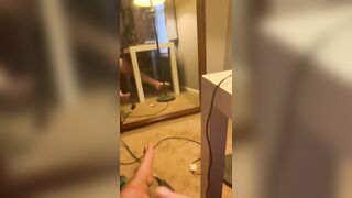 Dylan Wyld cums on a mirror - 5 image