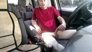 LanaTuls - Fast Dildo Self-Fucking In The CAR. Fuck My Holes In The Car In Moscow: +79859368756 - 4 image