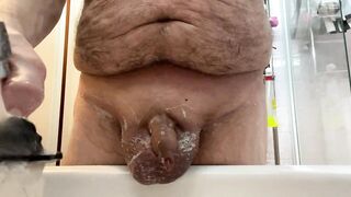 get naked and shave my small cock and balls - 5 image