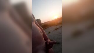 Jerking near ROAD! Almost CAUGHT! - 3 image