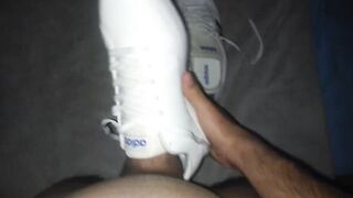 Fucking and cum in my Adidas Sneaker - 4 image