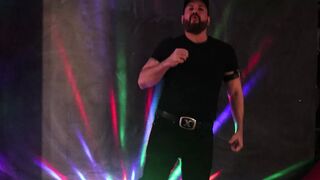 Daddy Bear Sam Black Strip Dance and Huge Cumshot - 1 image