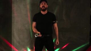 Daddy Bear Sam Black Strip Dance and Huge Cumshot - 2 image