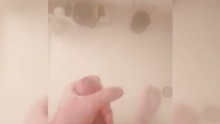 Young Guard cum in shower after work - 4 image