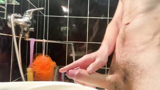 my masturbation on your foto in bathroom - 4 image