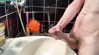 my masturbation on your foto in bathroom - 7 image