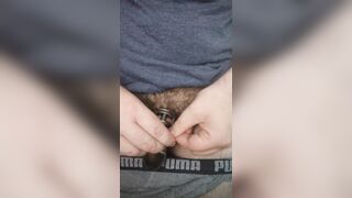 putting on penis cage - 10 image