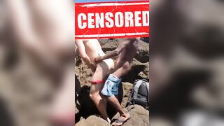 Outdoor fucking on the beach - 4 image