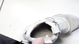 Creamy Cum into my Nike BB Adapt - 9 image