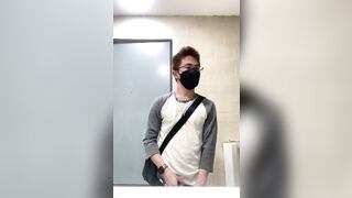 Public Restroom Masturbation / Jerking Off (Public CR Jakol by RentExNow) - 2 image