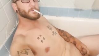 tk pissing in the tub - 3 image