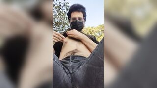 Outside home / Nipple fetish \ sex toy on my nipples - 5 image